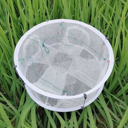 Fishing Accessories Fully automatic fishing net/fishing tackle/fish and shrimp cage/folding crayfish/fish/crab/eel/trap throwing net outdoor 230715