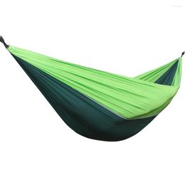 Camp Furniture Premium Ultralight Travel Hammock Set Stable Strong-load Bearing Hanging Bed With Ropes Carabiners Ideal Camping Supplies