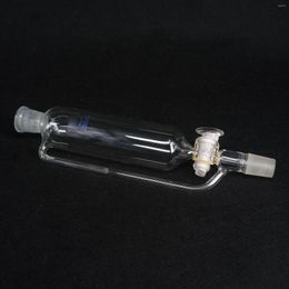 250ml 19/26 Joint Borosilicate Glass Lab Pressure Equalising Drop Funnel Column With Stopcock