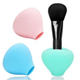 Jewellery Pouches Makeup Brush Pouch Holder Cover Silicone Base Make-up Supplies Brushes Bag Organiser Tools Beauty Health Cosmetic