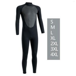 Women's Swimwear Full Wetsuit Diving Suit Long Sleeve Back Zip Keep Warm Stretch Surfing For Swimming Canoeing Snorkeling Freediving