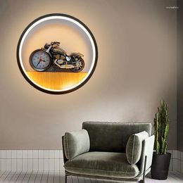 Wall Lamps Modern Minimalist LED Cartoon Lamp Bedroom Bedside Living Room Background Aisle Decorative Creative Children