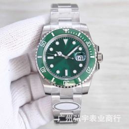 R olax 8A Replica Watches For Sale Green Water Ghost Watch Men's Fully Automatic Mechanical Black Blue Ditong Steel Band With Gift Box