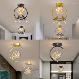 Ceiling Lights Nordic Glass Aluminium Lamp Indoor Lighting For Living Room Corridor Bedroom Dining Hallway Balcony Interior