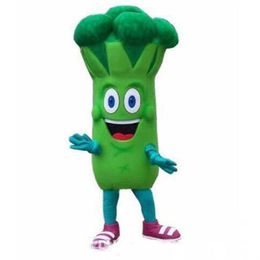 2019 factory new Bruce Broccoli Mascot Costume Custom Fancy Costume Anime Kits Mascotte Fancy Dress Carnival Costarnivals Cos277j