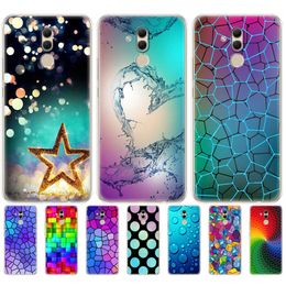 Soft Case For Huawei Mate 20 Lite Case 6.3 Inch Transparent Silicon Phone Cover Coque Capa