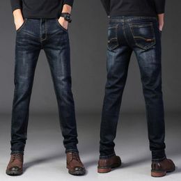 Men's Jeans Arrival High Quality Elastic Slim Men men's Skiny grey plus Size 28 40 11 Choices 230715