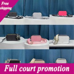 Digner Bag Snapshot New Multicolor Shoulder Bags Camera Women Fashion Tie Dye Luxury Leather Crossbody Glitter Strap Purse Grey purses handbags