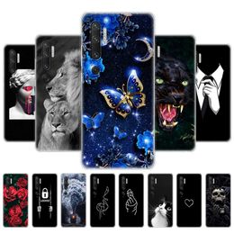 Soft Case For Xiaomi Mi Note 10 Cover Pro TPU Silicon Shell MiNote10 MiNote10Pro Coque Cat