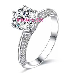 Band Rings High quality wholesale 3 14k 18k rose gold gra certified engagement moissanite ring