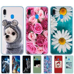 For Samsung Galaxy M20 Phone Case Back Cover For M 20 SM-M205F Silicone Soft TPU Coque Bumper