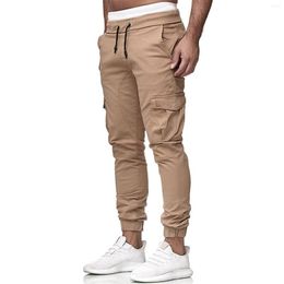 Men's Pants Summer Casual Cotton Thin Style Overalls Outdoor Sports Loose Trousers Hiking Work Pant