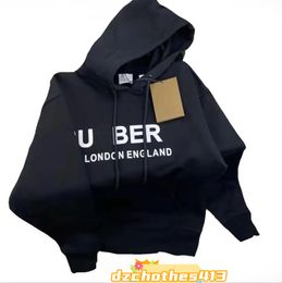 Designers Men's Hoodies Women Letter Hoodie Street Autumn Winter Hooded Pullover Round Neck Long Sleeve hoody Clothes Sweatshirts size S-2XL