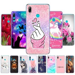 For Huawei P Smart 2019 Case Silicon Soft TPU Back Phone Cover Plus For Huawei P Smart Z Bag Bumper