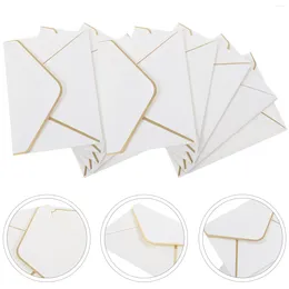 Gift Wrap Envelopes Card Wedding Invitation Blank Decor Gold Cards Greeting Graduation Party Mailing Mini Business You Thank Border