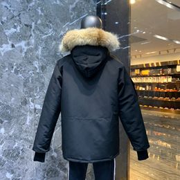 Mens puffer fish winter down designer parka fashion casual hooded outdoor trench coat couple thick thermal jacket custom JJUU