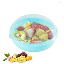 Storage Bottles Food Box Round Container Organizer For Large Capacity Stackable Kitchen Bowls With Airtight Lid Bread