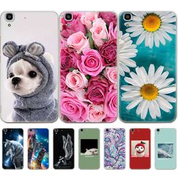 For Honor 4A Case Huawei Y6 2015 Silicone TPU Back Cover Phone On For Huawei Y6 Soft Bumper Protective Coque Etui