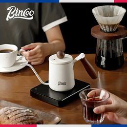 Bincoo Mini Gooseneck Pot - Gooseneck Kettle Spout, Drip Coffee Maker Kettle, Outdoor Portable Pour-Over Coffee Pot, 350ml