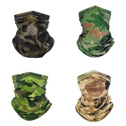 Scarves Men/Women UPF 50 Camouflage Fishing Face Cover Sun Protection Anti-UV Scarf Outdoor Neck Gaiter Mask Breathable