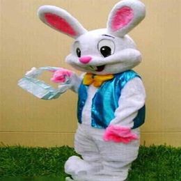 2018 brand new Mascot Costume Adult Easter Bunny Mascot Costume Rabbit Cartoon Fancy256U