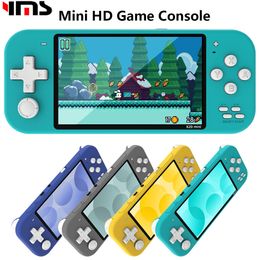 Portable Game Players Mini Video Game Console 4.3" Built-in 1000 Games Portable Retro Video Game Console Support PS1/CPS1/GBA/GB/GBC/MD/NES/FC/MAME 230715