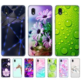 For Samsung Galaxy A01 Core Back Case Silicon Back Cover Phone Cases SM-A013 Soft 5.45 Inch Mobie Case