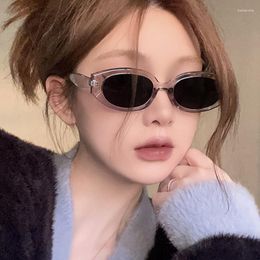 Sunglasses Small Oval Women Men Vintage Sun Glasses Female Retro Eyeglasses Lady Eyewear UV400 Male