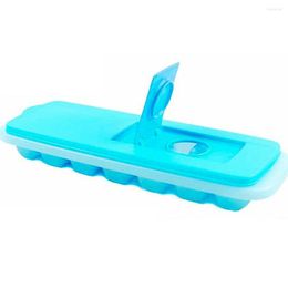 Baking Moulds Plastic Ice Maker With Removable Lid Home Restaurant Bar Pub Mould Tray Making Mold