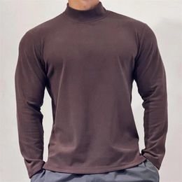 Men's T Shirts 2023 Men Sweatshirts Fashion Stand Collar Pullovers Streetwear Loose Hoodies Male Spring Autumn Solid Soft Sweatshirt Tops