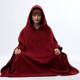 Meditation clothing mala clothes hooded femamle women buddhist monk robes cloak meditation cushion TA547229q