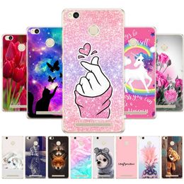 For Xiaomi Redmi 3s Case 3 Pro Silicon Soft TPU Back Phone Cover For 3S 5.0"Coque Bumper