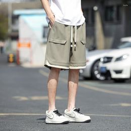 Men's Shorts 2023 Summer Casual Male Thin Breeches Sweatpants Loose Jogger Short Men Straight Elastic Waist Pants For