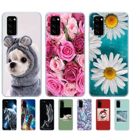 Silicon Case For Huawei Honour View 30 V30 Soft TPU Phone Cover PRO Capa View30 Coque Bumper