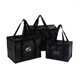 Storage Bags Large Capacity Portable Cooler Bag Ice Pack Lunch Box Insulation Package Insulated Thermal Food Picnic Pouch