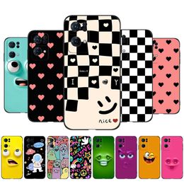 For OPPO Reno 7 PRO 5G Case Silicon Back Cover Oppo Reno7 Pro Black Tpu Case Cute Funy