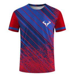 Men's TShirts Badminton and Tennis Series 3D Printed Men's and Women's Outdoor Extreme Sports Short Sleeved Round Neck Tshirt 230715