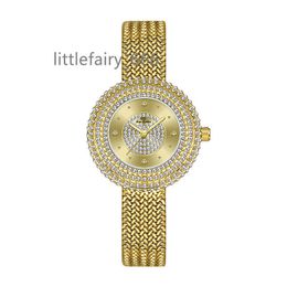 New hot selling watch manufacturers direct selling foreign trade chain table custom full diamond brand women's watch