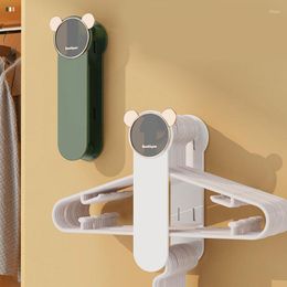 Hangers Punch Free Hanger Storage Retractable Shelf Balcony Clothes Hook Towel Door Hooks Sorting Rack