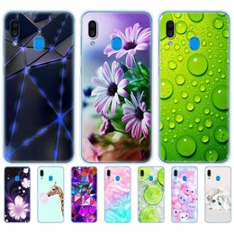 Case For Samsung Galaxy M20 Phone Cover For M 20 SM-M205F Back Silicon Soft TPU Cute