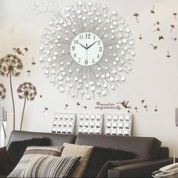 Wall Clocks Diy Clock Big European Living Room Home Large Digital Modern 376786