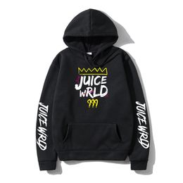 Juice WRLD Hoodies Men Women Sweatshirts Autumn Winter Hooded Harajuku Hip Hop Casual Hoodie High quality fleece pullovers