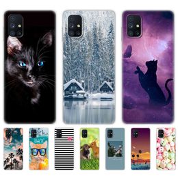 For Samsung M51 Case 6.7" Soft TPU Silicon Back Phone Cover Galaxy GalaxyM51 M 51 M515f Protective Coque