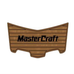 Quality 2011 MasterCraft X-25 Swim Platform Pad Boat EVA Foam Faux Teak Deck Floor Mat