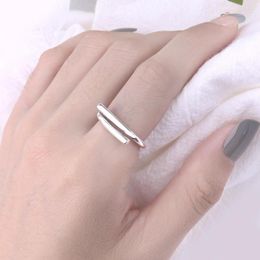 Wedding Rings Original Design Chains Finger Ring Simple For Women Engagement Jewelry Gifts