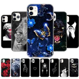 Silicon Cover Phone Shell Case For Iphone 11 For Pro Max ElEvEn Coque Etui Bumper Back Cover Full 360 Protective