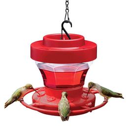 Garden Decorations Hummingbird Gifts Humming Bird Feeder With Ant Moat And Bee Guard For Small Birds Food 230715