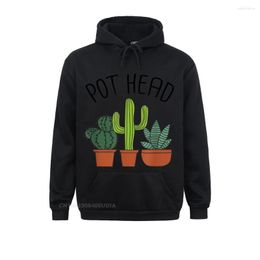 Men's Hoodies Casual Sweatshirts Retro Pot Head Potted Plant Lover Shirt For Gardeners Hoodie Men Street Long Sleeve Hoods