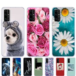 For Honour 30 Case BMH-AN10 Etui Silicon Soft TPU Back Cover Huawei Honour Pro + Phone On Honor30 Plus EBG-AN10