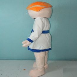 2019 High quality the head Salmon sushi man mascot costume for adult to wear313Q